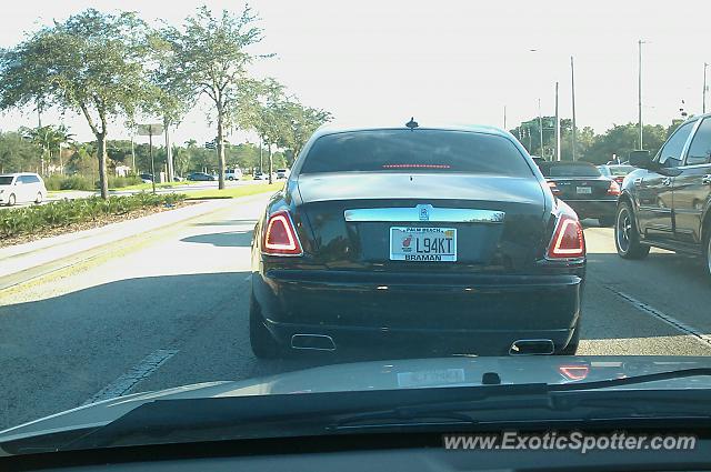 Rolls Royce Ghost spotted in Coconut Creek, Florida