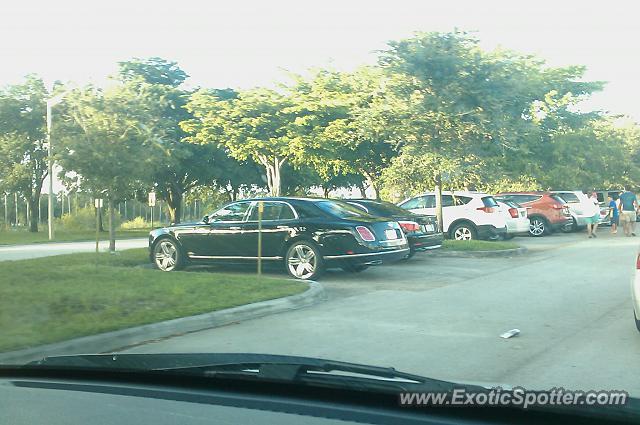 Bentley Mulsanne spotted in Sunrise, Florida