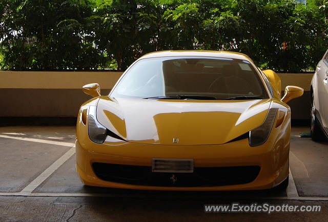 Ferrari 458 Italia spotted in Hong Kong, China