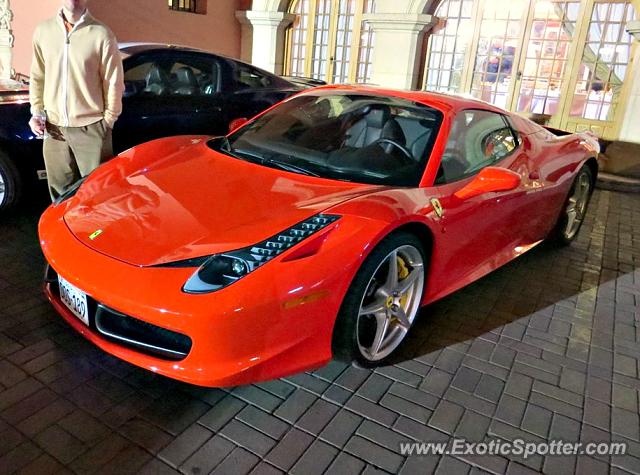 Ferrari 458 Italia spotted in Lima, Peru