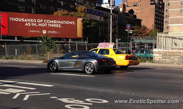 Audi R8 spotted in New York City, New York