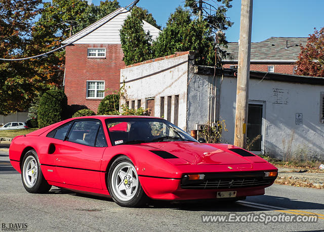 Ferrari 308 spotted in Waltham, Massachusetts