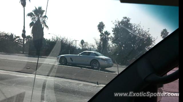 Mercedes SLS AMG spotted in Los Angeles, California
