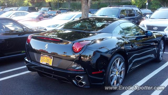 Ferrari California spotted in Manhasset, New York