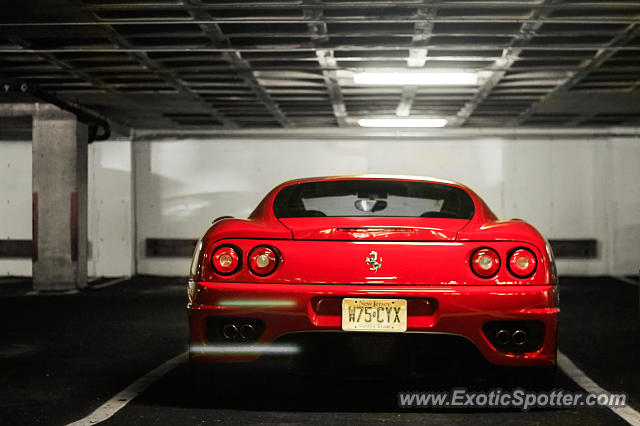 Ferrari 360 Modena spotted in Greenwich, Connecticut