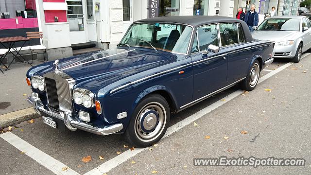 Rolls Royce Silver Shadow spotted in Zürich, Switzerland