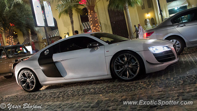 Audi R8 spotted in Dubai, United Arab Emirates