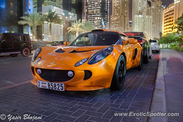 Lotus Exige spotted in Dubai, United Arab Emirates