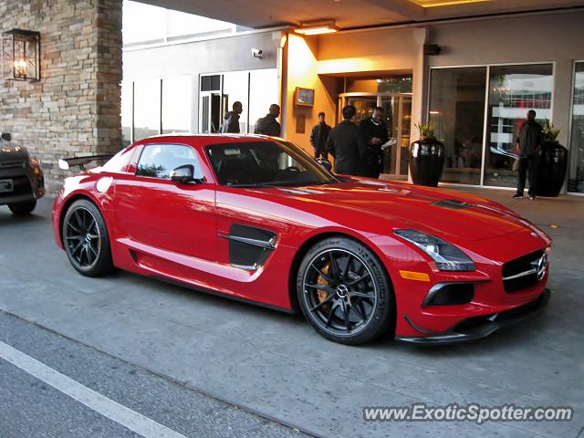 Mercedes SLS AMG spotted in Atlanta, Georgia