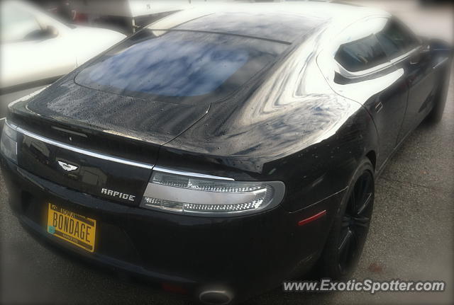 Aston Martin Rapide spotted in Elkhart Lake, Wisconsin