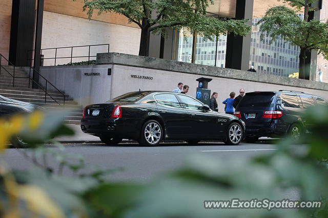 Maserati Quattroporte spotted in Manhattan, New York