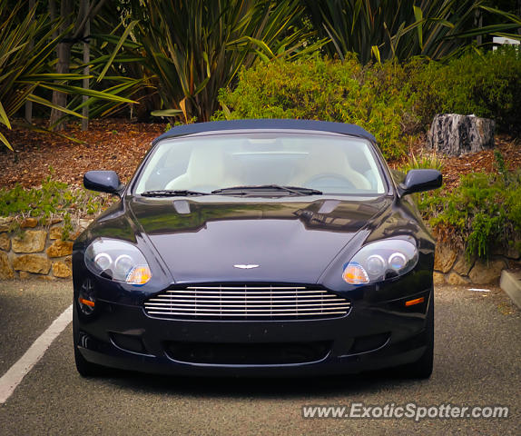 Aston Martin DB9 spotted in Pebble Beach, California