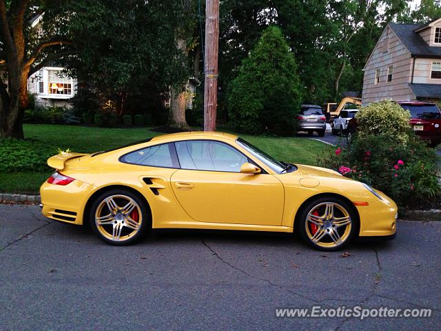 Porsche 911 Turbo spotted in Summit, New Jersey
