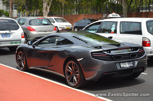Mclaren MP4-12C spotted in Sydney, Australia