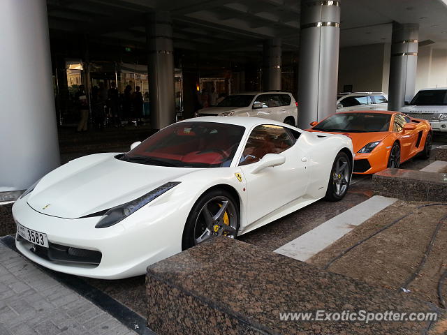 Lamborghini Gallardo spotted in Dubai, United Arab Emirates