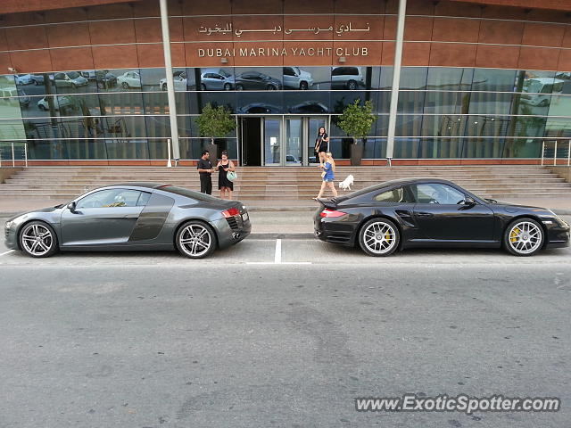 Audi R8 spotted in Dubai, United Arab Emirates