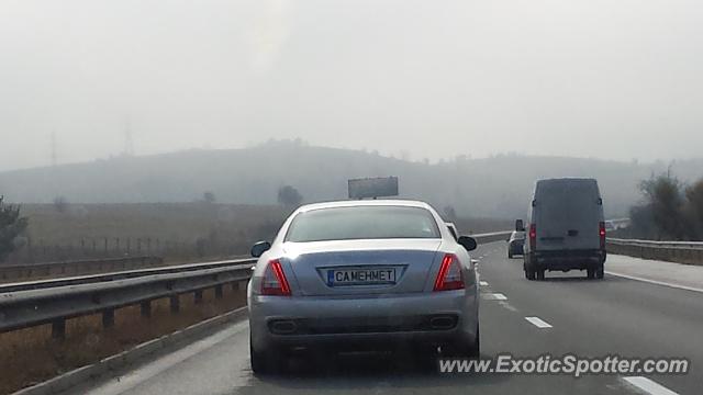 Maserati Quattroporte spotted in Sofia, Bulgaria
