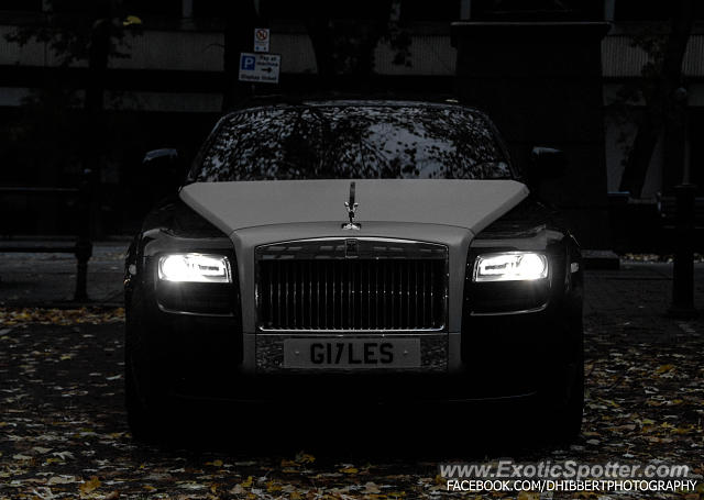 Rolls Royce Ghost spotted in Manchester, United Kingdom