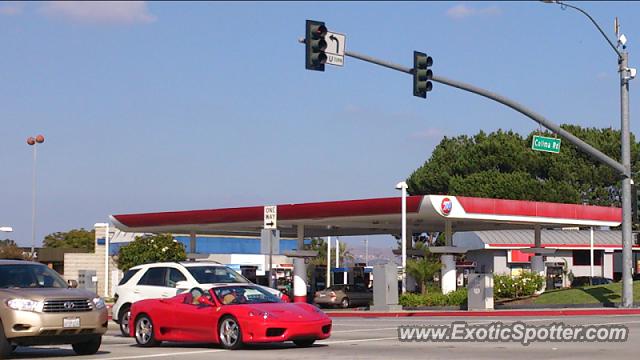 Ferrari 360 Modena spotted in Rowland Heights, California