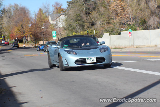 Tesla Roadster spotted in Denver, Colorado