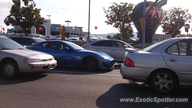 Maserati GranTurismo spotted in Rowland Heights, California
