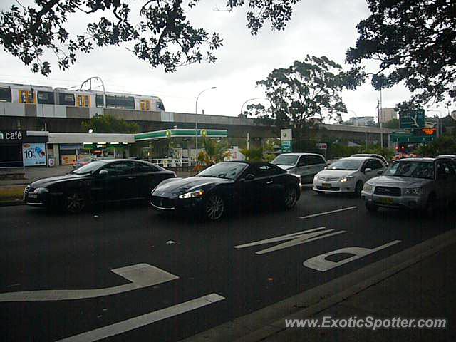 Maserati GranCabrio spotted in Sydney, Australia