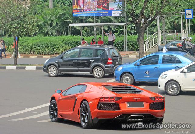 Lamborghini Aventador spotted in Jakarta, Indonesia on 11 ...