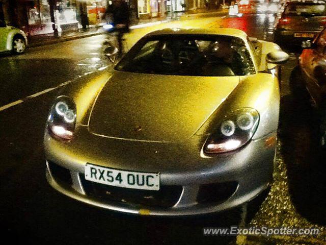 Porsche Carrera GT spotted in Exeter, United Kingdom