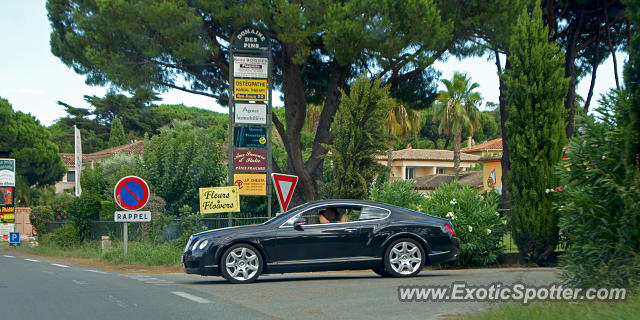 Bentley Continental spotted in St. Tropez, France