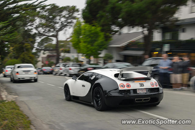 Bugatti Veyron spotted in Carmel, California