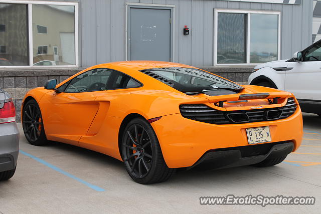 Mclaren MP4-12C spotted in Joliet, Illinois