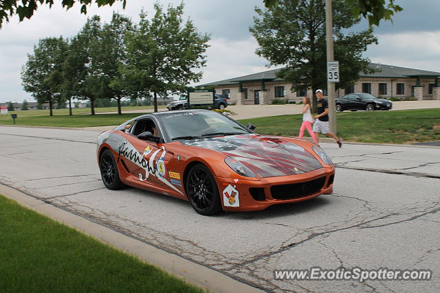 Ferrari 599GTB spotted in Springfield, Illinois