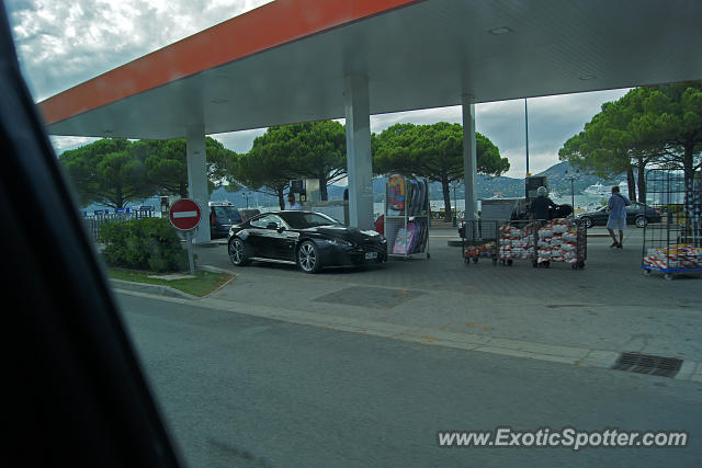 Aston Martin Vantage spotted in St. tropez, France