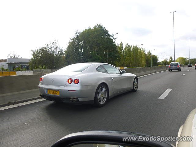 Ferrari 612 spotted in Brussels, Belgium