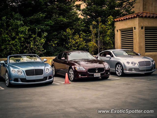 Maserati Quattroporte spotted in Pebble Beach, California