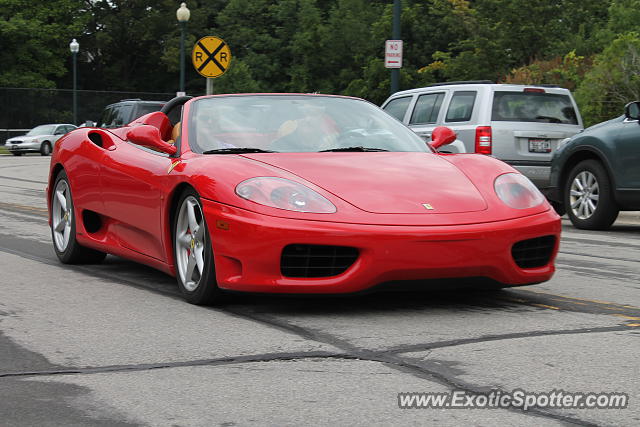 Ferrari 360 Modena spotted in Elkhart Lake, Wisconsin