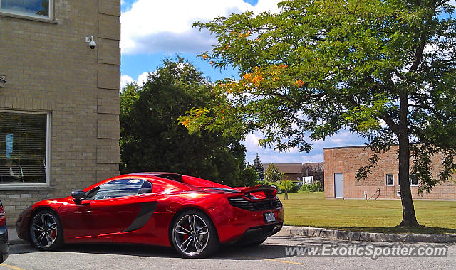 Mclaren MP4-12C spotted in London, Ontario, Canada