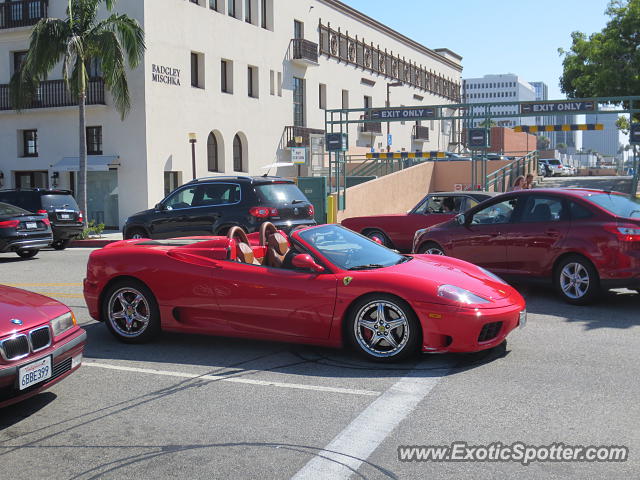 Ferrari 360 Modena spotted in Beverly Hills, California