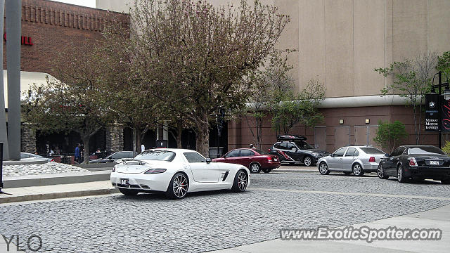 Mercedes SLS AMG spotted in Cherry Creek, Colorado