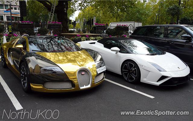 Lamborghini Gallardo spotted in London, United Kingdom