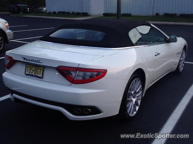 Maserati GranCabrio spotted in Bridgewater, New Jersey