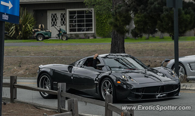 Pagani Huayra spotted in Pebble Beach, California