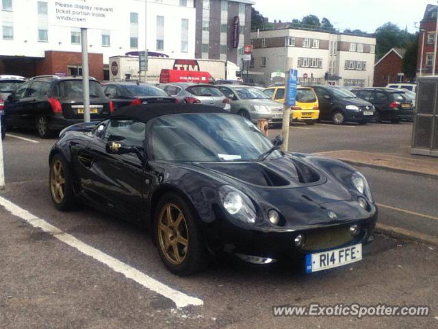 Lotus Elise spotted in Exeter, United Kingdom