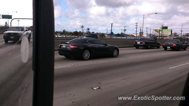 Maserati GranTurismo spotted in Vernon, California