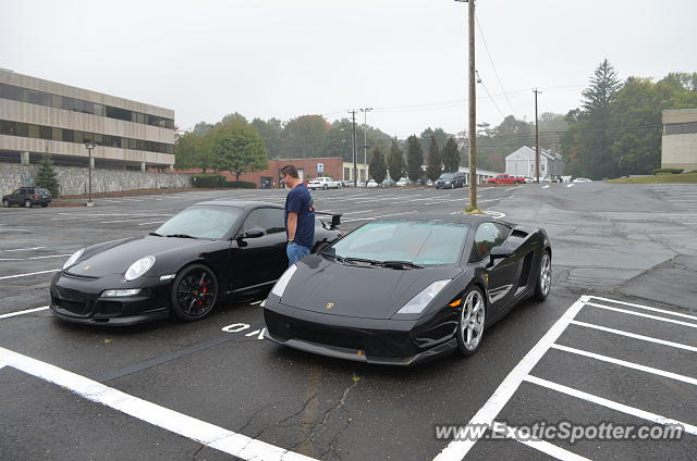 Lamborghini Gallardo spotted in New Canaan, Connecticut