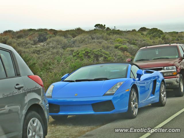 Lamborghini Gallardo spotted in Pebble Beach, California