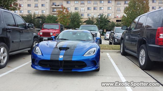 Dodge Viper spotted in McKinney, Texas