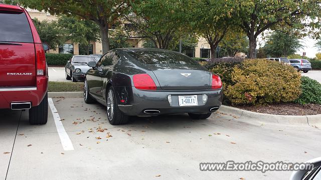 Bentley Continental spotted in McKinney, Texas