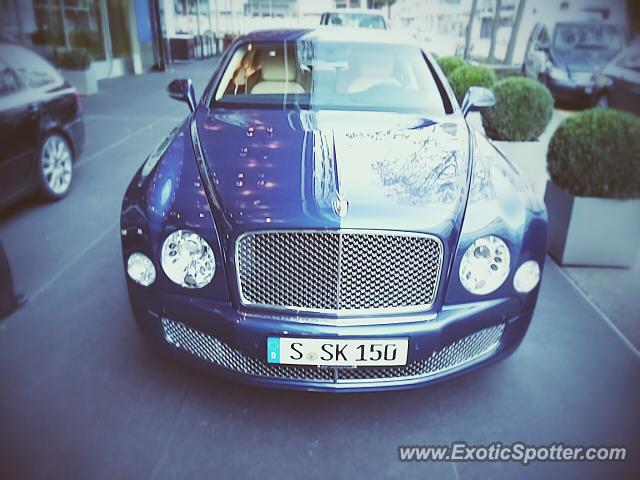 Bentley Mulsanne spotted in Zurich, Switzerland