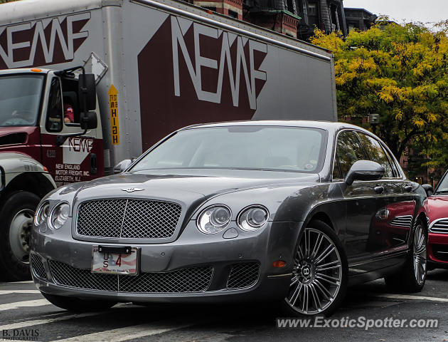 Bentley Continental spotted in Boston, Massachusetts